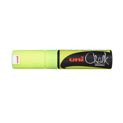 Marker Uni pwe-8k chalk_kreda fl. žuti