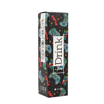Metalna boca iTotal 500ml Let's play ID0439-0