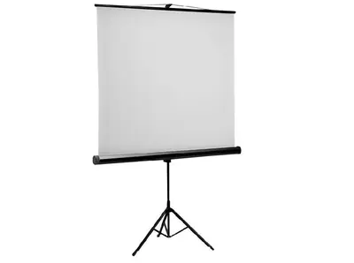 Projekcijsko platno E-View TS180/178×178cm, na stalku