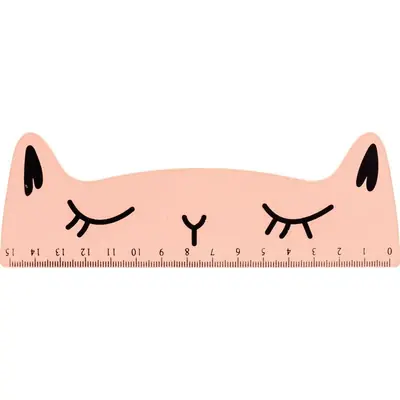 Ravnalo Centrum drveno Cat 15 cm, sortirano 89614-2