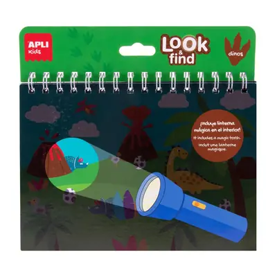 Set Apli slikovnica + svjetiljka dinosauri +3 19204-0