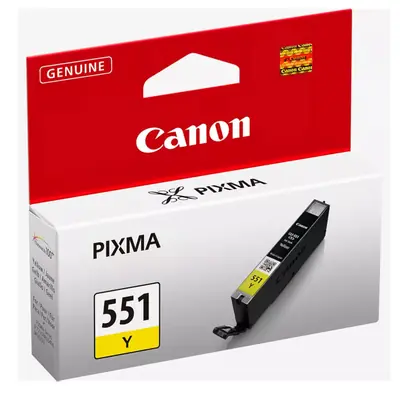 Tinta Canon CLI-551y yellow #6511B001AA