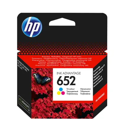 Tinta HP F6V24AE#BHK no.652 Ink advantage 2135 tri-color