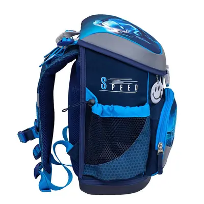Torba školska Belmil mini-fit racing blue neon 405-33/AG/PC-16-2