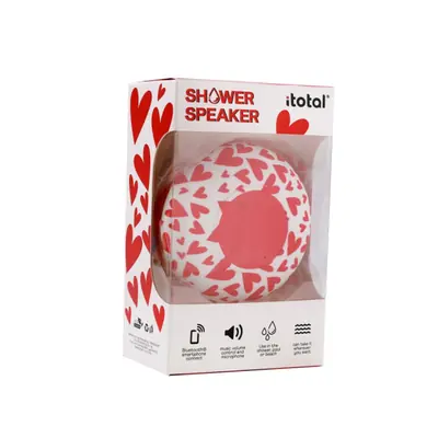Zvučnik bluetooth iTotal vodootporni Follow Your Heart XL2005B-2