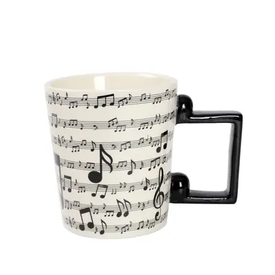Šalica iTotal drška u obliku note Music XL1923C-0