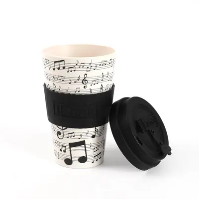 Šalica iTotal putna 435ml Music ID5021-1
