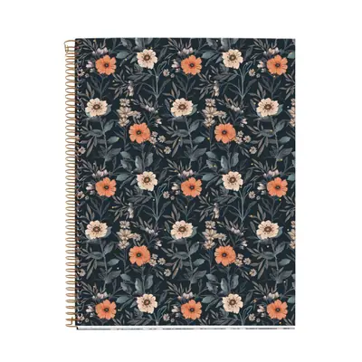 Kolegij blok Miquelrius A4 70g 100L spiralni crte bloom british bloom MR4046-0