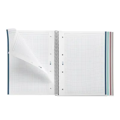 Kolegij blok Miquelrius A4 70g 100L spiralni kocke Keep it simple MR4057-2