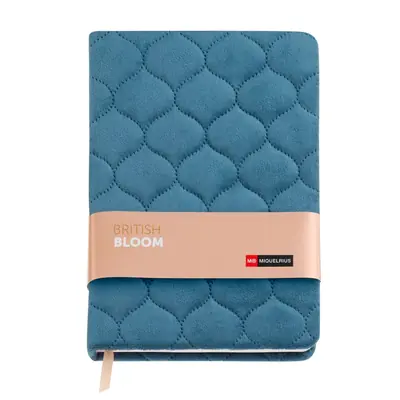 Notes Miquelrius A5 80g British Bloom podstavljeni plavi točkice MR8238-0