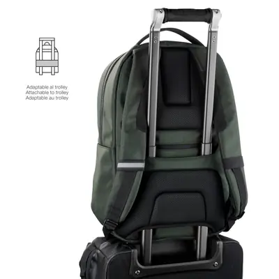 Ruksak za prijenosno računalo Miquelrius zeleni 16"M 38x46x13cm MR16981-3