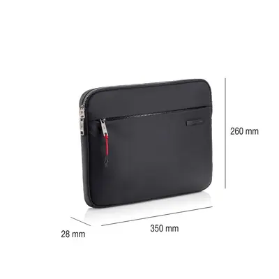 Zaštitna navlaka za prijenosno računalo Miquelrius crna 13" i 14" 35x26x2,8cm MR16986-1
