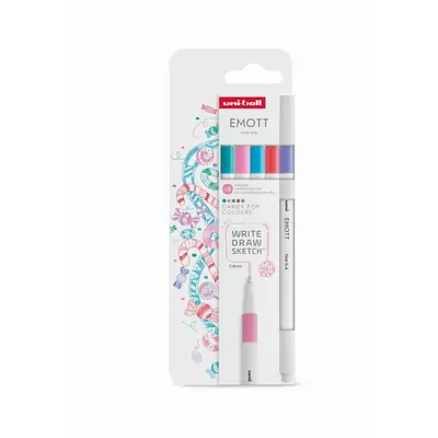 Marker Uni emott (0.4) pak 5 kom Candy pop colours 302422260