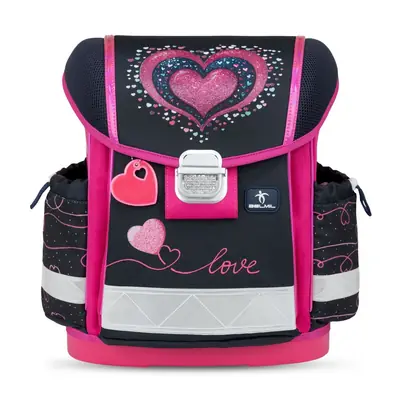 Torba školska Belmil classy dark pinky 403-13/AG/34