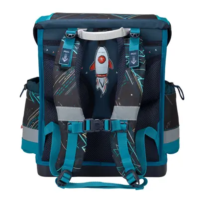 Torba školska Belmil classy plus racing car blue 405-78/AG/13-2