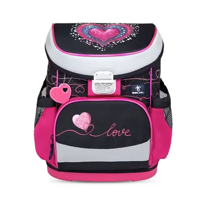 Torba školska Belmil mini-fit dark pinky 405-33/AG/1
