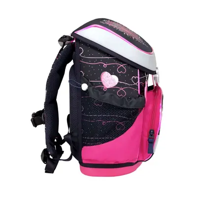 Torba školska Belmil mini-fit dark pinky 405-33/AG/1-4