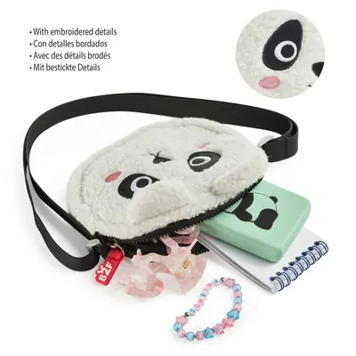Torbica Miquelrius prazna višenamjenska Back2Fun Fluffy panda MR19664-4