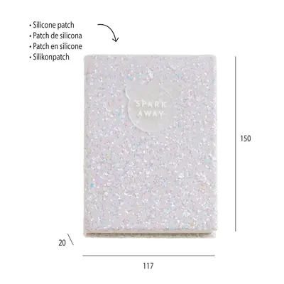 Notes Miquelrius Back2Fun Keep it Shiny bijeli MR8283-2