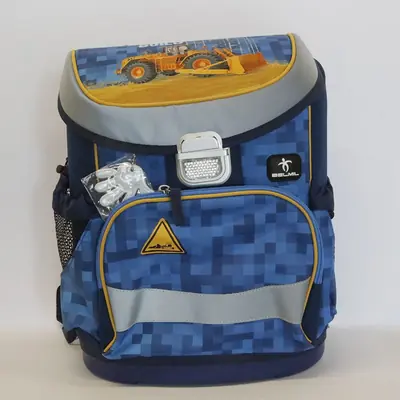 Outlet artikl- B grade torba školska Belmil mini-fit bulldozer 405-33/AG/PC-18 AK_BEL-8