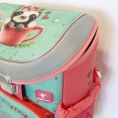 Outlet artikl- B grade torba školska Belmil mini-fit cute sloth 405-33/AG/PC-10 AK_BEL-4