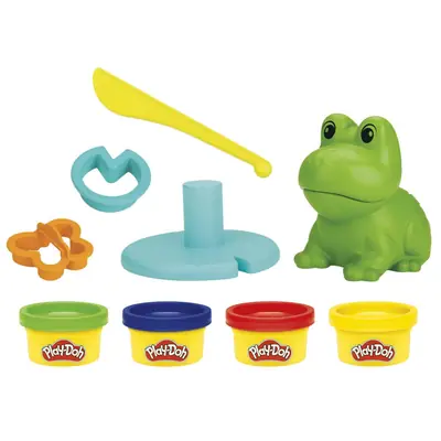 Masa za modeliranje Hasbro Play-doh početni set žabica F69265L0-0