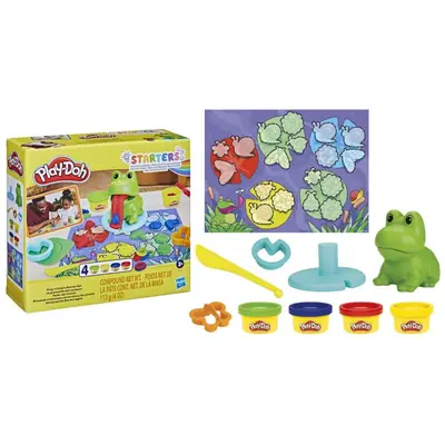 Masa za modeliranje Hasbro Play-doh početni set žabica F69265L0-1