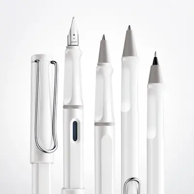 Nalivpero Lamy Safari White (0.6) plavi ispis M 019 T10 4000229-4