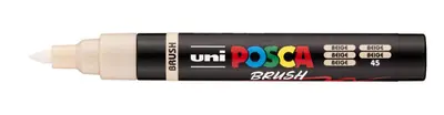 Marker Uni pc-5br brush Posca bež-2