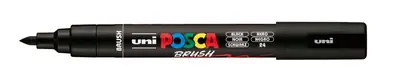 Marker Uni pc-5br brush Posca crni-0