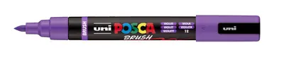 Marker Uni pc-5br brush Posca ljubičasti-0