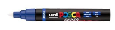 Marker Uni pc-5br brush Posca plavi-2
