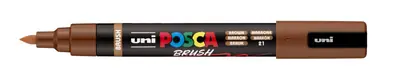 Marker Uni pc-5br brush Posca smeđi-0