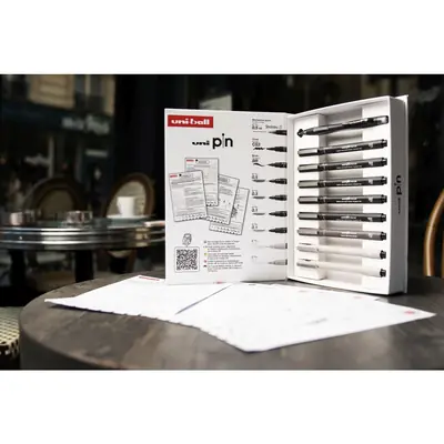 Marker Uni pin gift set Urban sketching + tehnička ol M5-228 u kutiji 8/1-5