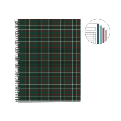 Kolegij blok Miquelrius A4 70g 100L Highland Days Campbell kocke MR4410-5