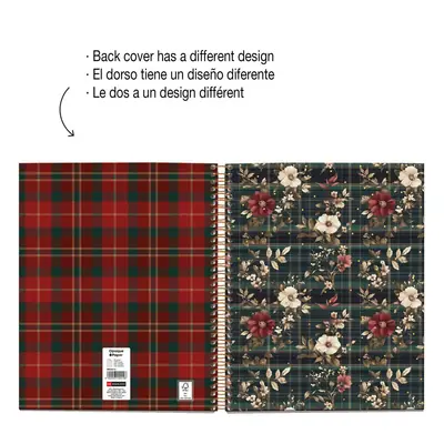 Kolegij blok Miquelrius A5 Highland Days Poppies 100L 70g/m2 crte MR4415-1