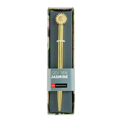Kemijska olovka Miquelrius Golden Jazmine metalna plavi ispis Tratičnica MR12049-0