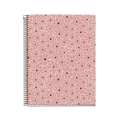 Kolegij blok Miquelrius A4 70g 100L Boho Essence Blush crte MR4407-0