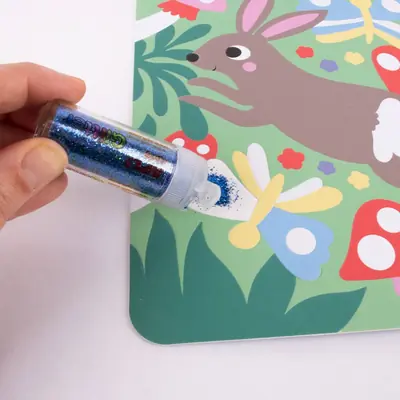 Kreativni set Apli s biorazgradivim šljokicama Glitter Art Bio 20078-2