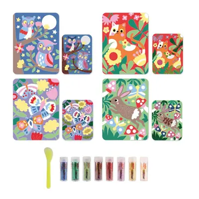 Kreativni set Apli s biorazgradivim šljokicama Glitter Art Bio 20078-3