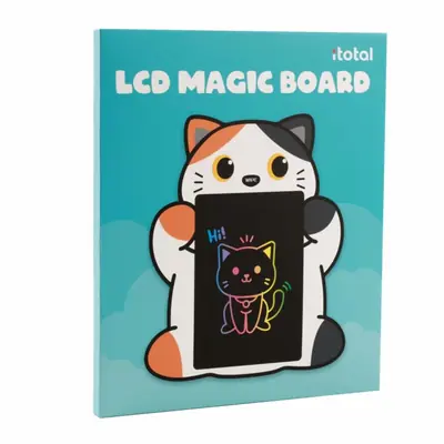 Čarobna ploča iTotal LCD Cat narančasta XL3171-0
