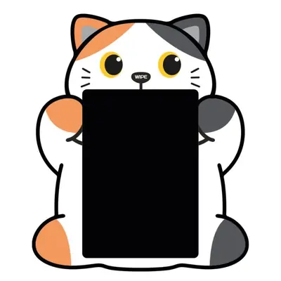 Čarobna ploča iTotal LCD Cat narančasta XL3171-1