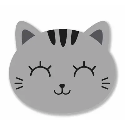Podmjestak za miš iTotal 3D u obliku Cat siva XL2552M