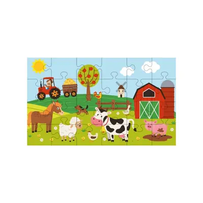 Slagalica iTotal farma 24 komada 3+ XL2355-1