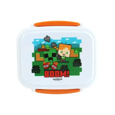 Bento kutija za ručak s priborom Puckator Minecraft SSS BOOM LBOX135
