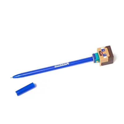Kemijska olovka Puckator piši briši s Minecraft Chibi silikonskim ukrasom sortirano 36/1 PEN276-2