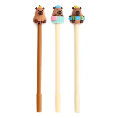 Kemijska olovka Puckator piši briši s ukrasom Capybara sortirano 36/1 PEN284-1