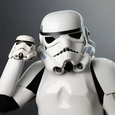 Keramička šalica Puckator u obliku Stormtrooper kacige 550 ml MUG428-2