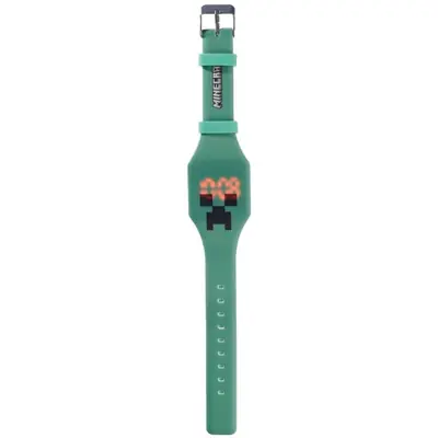 Silikonski digitalni sat Puckator Minecraft Faces sortirano 16/1 WATC20-2