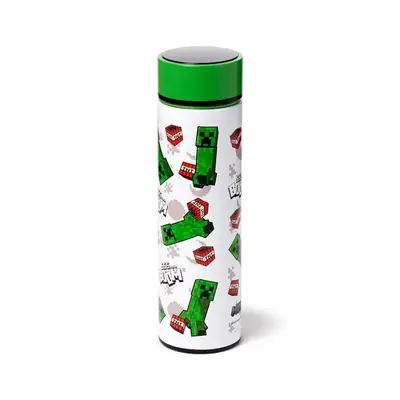 Termalna boca Puckator Minecraft SSS BOOM s digitalnim termometrom 450 ml BOT240-7